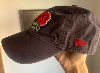 Gorra New Era Rosa England Rugby Negra