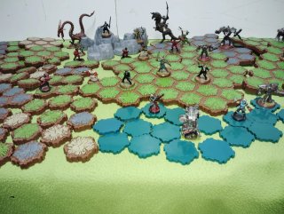 Juego de mesa hexágonos