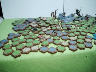 Juego de mesa hexágonos