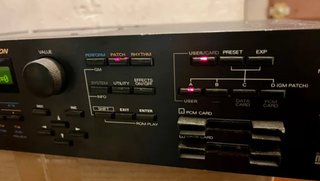Roland JV-1080 Sintetizador Módulo