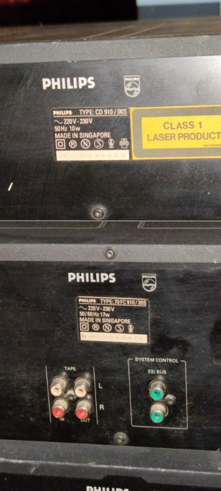Equipo Música Philips Serie 910/920