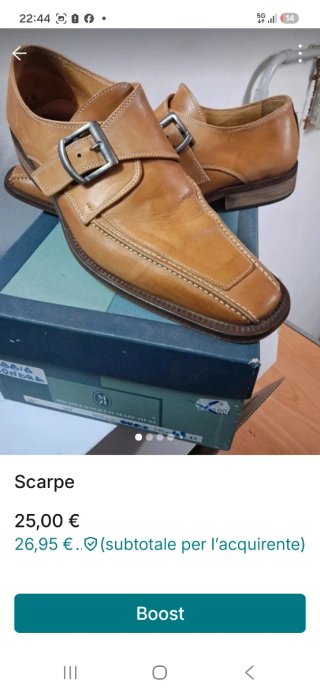 MICHELANGELO MARCHESI Scarpe Monk Strap 43