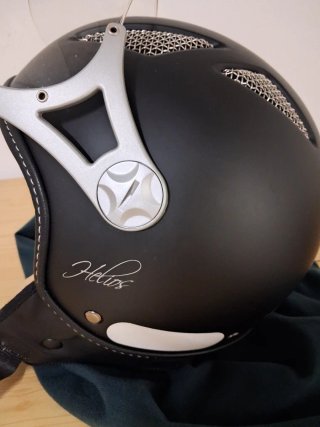 Casco Moto Nero con Visiera