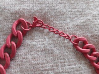 Collar Zara Mujer Rosa Flores