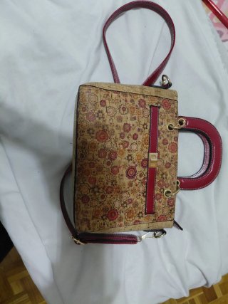 Bolso de hombro mujer estampado floral