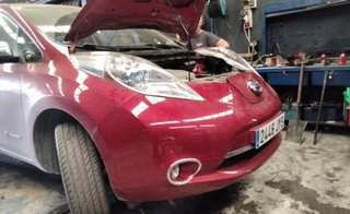1876535 nissan refuerzo paragolpes tras leaf basis