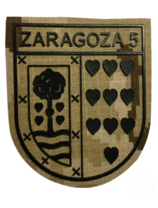 Parche Bripac Regimiento  Zaragoza 5 Arido Pix