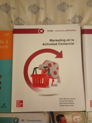 Lote de 5 libros Actividades comerciales
