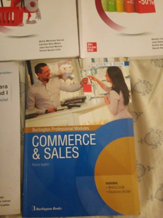 Lote de 5 libros Actividades comerciales