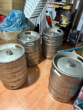 4 Barriles Cerveza 50L