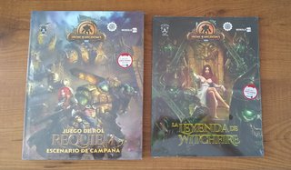 (SI ENVIO) REINOS HIERRO BASICO + AVENTURA ROL