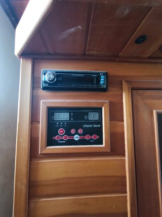 Sauna infrarossi in legno