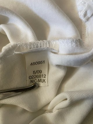 Polo Tommy Hilfiger bianco vintage