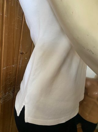 Polo Tommy Hilfiger bianco vintage