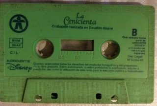 Lote 5 Casetes Infantiles Disney Años 90