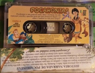 Lote 5 Casetes Infantiles Disney Años 90
