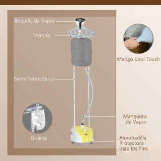 Plancha de vapor vertical