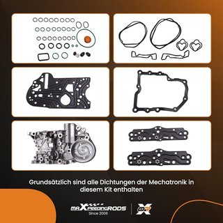 MAXPEEDINGRODS Kit Cuerpo Válvula DQ200 juntas VW