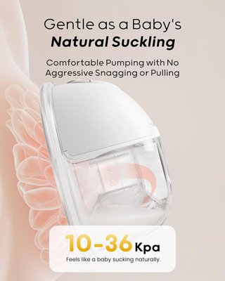 NULIIE S32 Extractor Leche 4 Modos 9 Niveles 2Pack