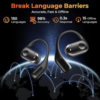 Kentfaith Auriculares Bluetooth 3en1 traducción IA