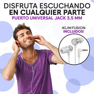 KLIM K8 Reproductor Cassette AMFM Auricular blanco