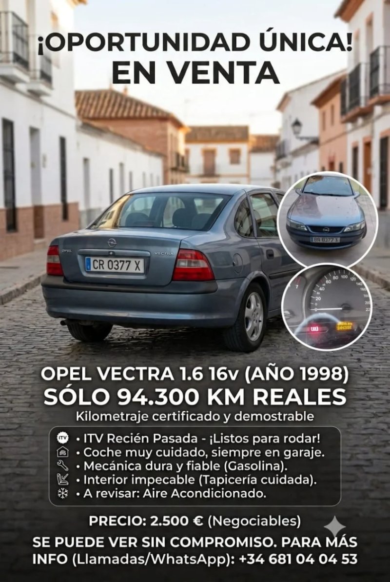 Opel Vectra 1998 - foto 1