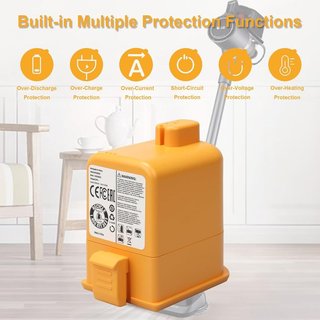 MXJFYY batería 25.55V 3000mAh Aspiradora LG A9 A9S