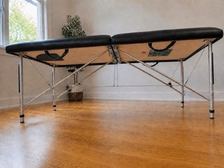 Camilla de masaje plegable de aluminio Solaria
