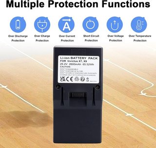 MXJFYY batería 25.2V 2600mAh Invictus X7 - X9