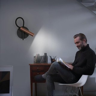 Osairous lámpara pared 360° LED 6500K flexible