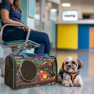 nestQ Transportin Pequeño Plegable (hasta 4kg)