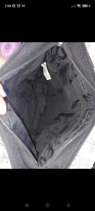 Borsa a spalla Adidas nera