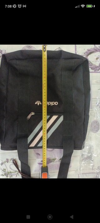 Borsa a spalla Adidas nera