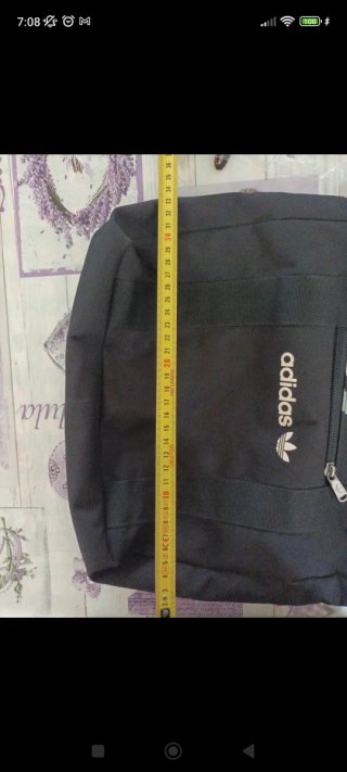Borsa a spalla Adidas nera