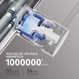CECIPA Grifo Cocina Negro en V Extensible 360°