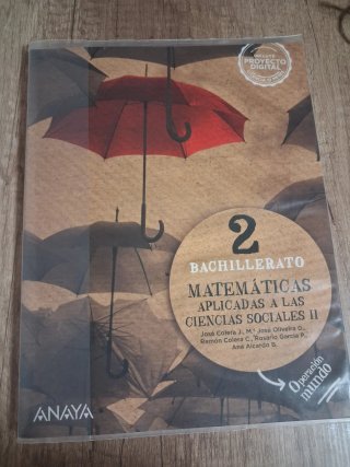 Matemáticas aplicadas a las Ciencias Sociales I...