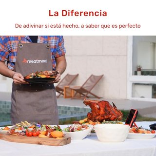 MEATMEET Z Pro termómetro WiFi BlueTooth 4 sondas