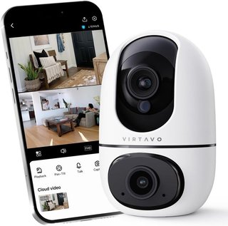 VIRTAVO XD1‑PRO cámara doble 360 WiFi6 1080P