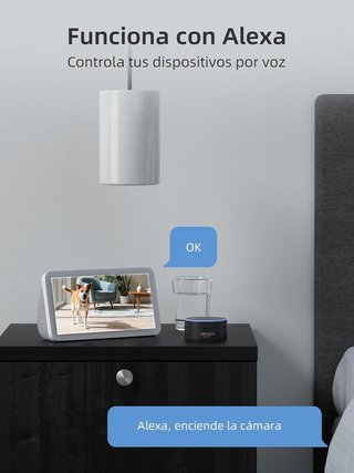 VIRTAVO XD1‑PRO cámara doble 360 WiFi6 1080P