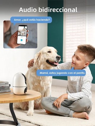 VIRTAVO XD1‑PRO cámara doble 360 WiFi6 1080P