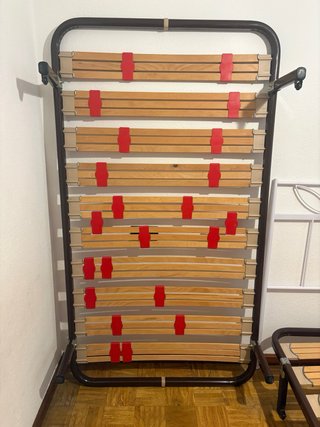 2 Somieres con patas Bodyflex 105x190