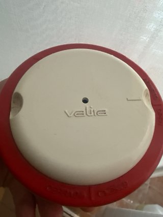 Termo Portátil Rojo y Blanco Frutas