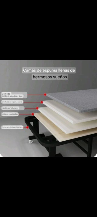 CAMA CAMPING 70 CM