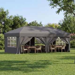 Carpa Plegable Impermeable 3x6m Negra