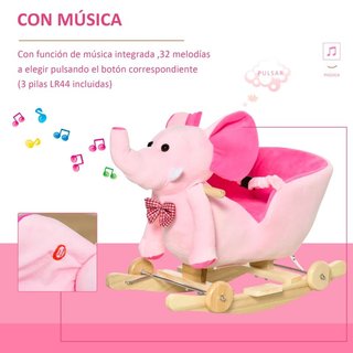 Caballito balancín elefante