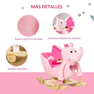 Caballito balancín elefante