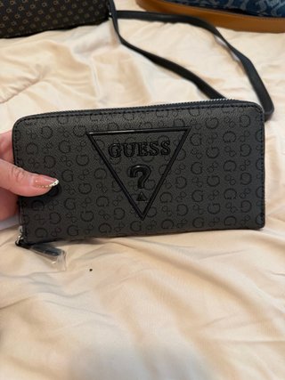 Neceser Guess Rosa y Beige
