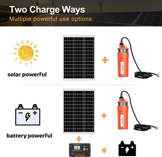 Kit Bomba Agua Solar 12V ECO-WORTHY