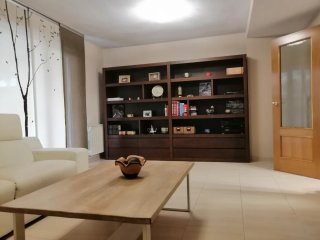 Mueble librería de salón madera de alta calidad