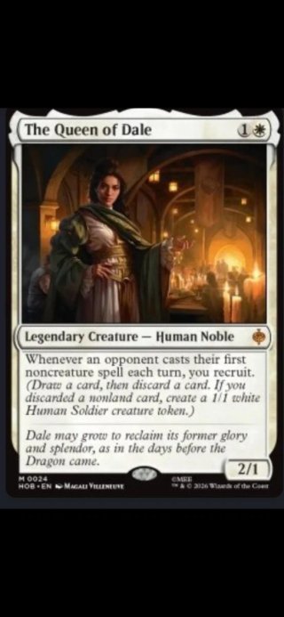 The Queen of Dale - Magic Carta